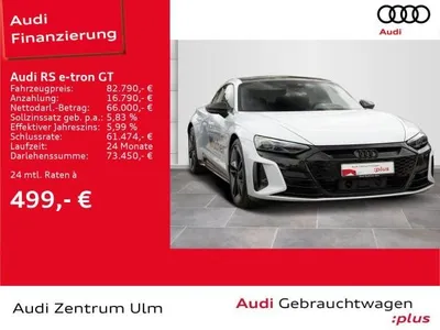 Audi Audi e-tron GT RS 440 CARBON LASER ALLRADLENK B&O 5J. im Auto Abo von LeasingMarkt.de