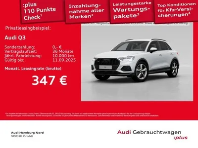 Audi Audi Q3 40 TFSI quattro S line S tronic AHK Nav Sound im Auto Abo von LeasingMarkt.de