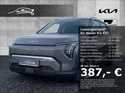 Kia Kia EV3 58,3-kWh Earth P3/P4/P5 Navi Digitales Cockpit LED ACC El. Heckklappe Apple CarPlay im Leasing von LeasingMarkt.de