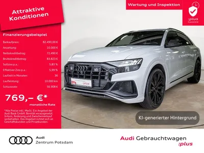 Audi Audi SQ8 SUV competition plus TFSI quattro MATRIX AHK im Leasing von Null-Leasing