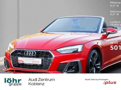 Audi Audi A5 Cabriolet 40 TDI quattro S line Leder Matrix im Auto Abo von LeasingMarkt.de