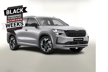 Skoda Kodiaq Sportl AHK Matrix Nav Kessy ACC SunS SHZ Auto-Abo privat im Auto Abo von Autohaus Tabor