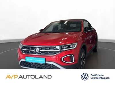 VW Volkswagen T-Roc Cabriolet 1.0 TSI GOAL | NAVI | LED-PLUS | im Leasing von Null-Leasing