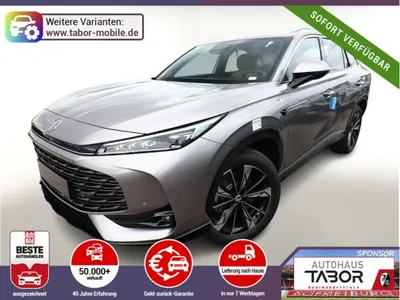 MG MG HS HEV+ Luxury ACC 360Kam SHZ eHK BraunLeder 19Z im Leasing von LeasingMarkt.de