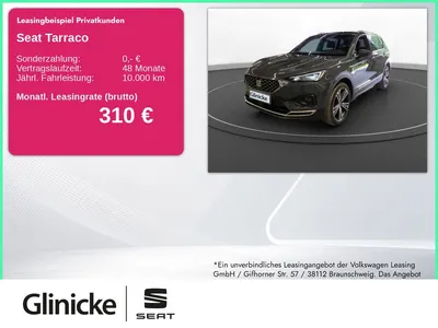 Seat Seat Tarraco 2.0 TDI 4D Xcellence AHK Pano LM 20" 360 im Leasing von Null-Leasing