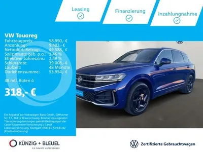 VW Volkswagen Touareg R-Line 3,0 TDI DSG*Nav*AHK*Kam*HuD*Niveau* im Auto Abo von LeasingMarkt.de