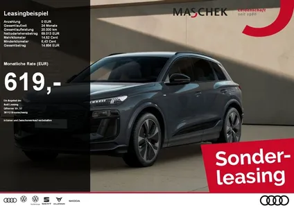 Audi Audi Q6 e-tron S Line edit. one nur bis 30.06.! TECHP im Leasing von Null-Leasing