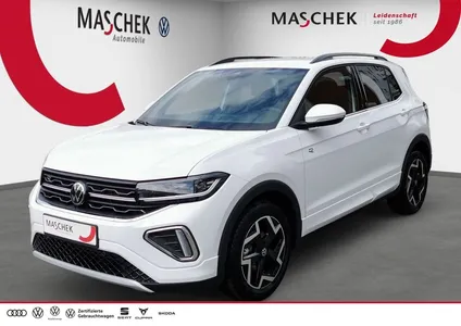 VW Volkswagen T-Cross R-Line 1.0 TSI DSG 116PS AHK RFK Navi im Leasing von Null-Leasing