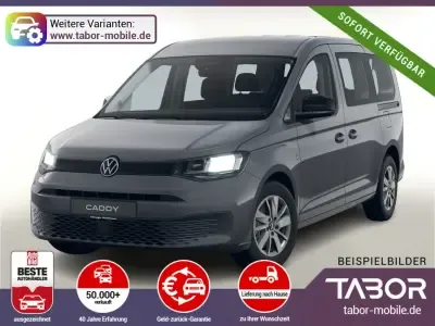 VW Volkswagen Caddy Maxi Life 7S SHZ 16"LM Klimaaut Temp Kam im Leasing von 9Drive