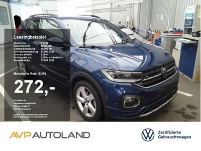 VW Volkswagen T-Cross 1.5 TSI DSG R-Line | LED | NAVI | ACC | im Auto Abo von LeasingMarkt.de