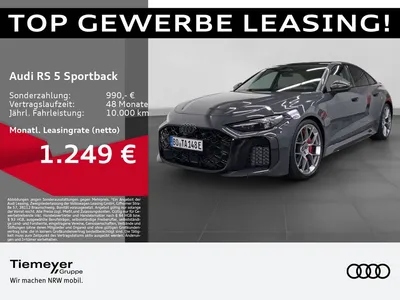 Audi Audi RS5 LIMO TFSIe Q VIRTUAL+ MATRIX BuO BF-DISPLAY im Leasing von Null-Leasing