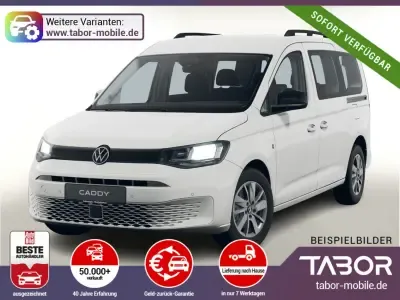 VW Volkswagen Caddy Maxi 7S Leder LM AC(2Zone) ACC AppC DachRe im Leasing von 9Drive