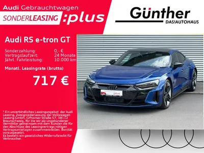 Audi Audi RS e-tron GT QUATTRO+HEAD UP+EXCLUSIV LACK+B&O+ im Leasing von Null-Leasing