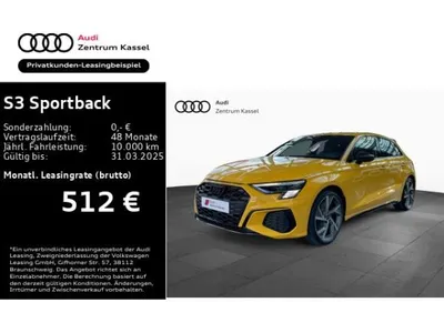 Audi Audi S3 Sportback TFSI S tronic Matrix Carbon-Paket im Auto Abo von LeasingMarkt.de
