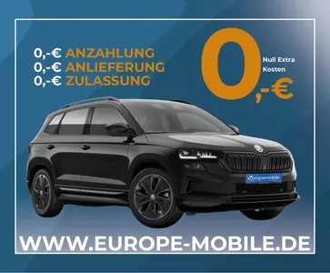 Skoda Skoda Karoq Sportline Exclusiv mit Ultrapaket 2025 1.5 TSI OPF 150 DSG (UVP 53.370€ ) NAV/CANTONAREA/EASY/5J.GAR im Auto Abo von LeasingTime