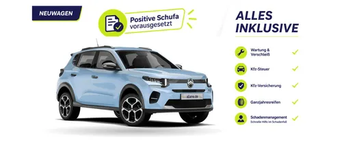 Citroen Citroën ë-C3 Elektromotor 113 Standard-Range PLUS im Auto Abo von Allane