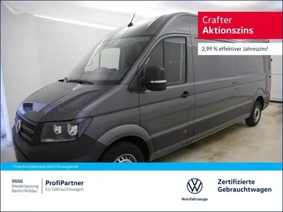 VW Volkswagen Crafter Kasten Lang Neues Modell Vorb AHK Klima ZV im Auto Abo von LeasingMarkt.de