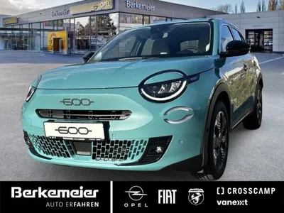 Fiat Fiat 600e La Prima inkl. WALLBOX 💚🤍❤️ LED / NAVI / Kamera / Sitzheizung💚🤍❤️ im Leasing von LeasingTime