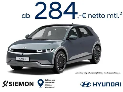 Hyundai Hyundai IONIQ 5 TECHNIQ 325PS ⚡ zeitnah Verfügbar ⚡ Digital Teal im Auto Abo von LeasingMarkt.de