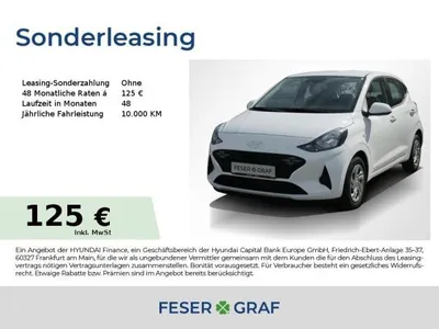 Hyundai Hyundai i10 SELECT NAVI KAMERA CARPLAY KLIMA USB im Auto Abo von LeasingMarkt.de