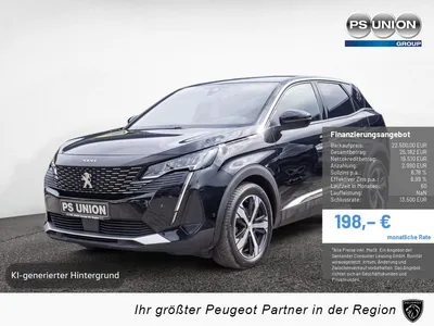 Peugeot Peugeot 3008 1.5 Allure Pack BHDi EAT 8 LED KAMERA KLIMA im Leasing von Null-Leasing