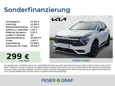 Kia Kia Sportage 1.6T AWD DCT GT Line DRIVE GD SOUND im Auto Abo von Mobile.de