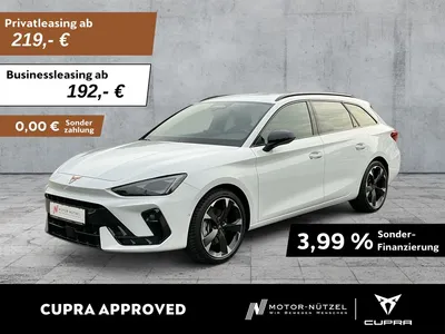 Cupra Cupra Leon ST 2.0 TDI DSG LED+NAVI+AHK+APP+ACC+SHZ+RFK im Leasing von Null-Leasing