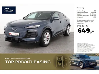 Audi Audi Q6 e-tron Sportback Advanced AHK/Luft/P-Dach/20' im Leasing von Null-Leasing