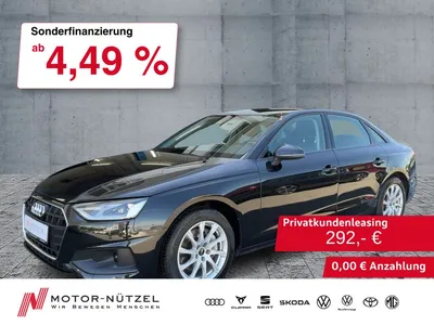 Audi Audi A4 Limousine 40 TDI S-TR 5JG+LED+NAVI+SHZ+GRA im Leasing von Null-Leasing