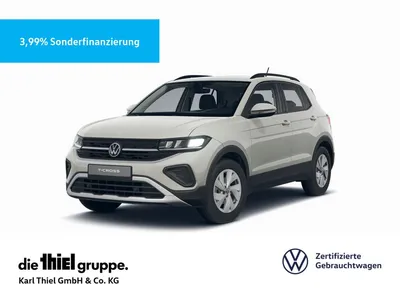VW Volkswagen T-Cross 1.0 TSI Life Navi+Kamera+PDC+LED+SHZ Nav im Leasing von Null-Leasing