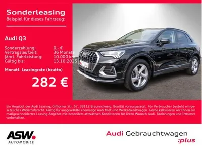 Audi Audi Q3 advanced 35TFSI Stronic Navi LED ACC PDC SHZ // SOFORT VERFÜGBAR!! im Auto Abo von LeasingTime