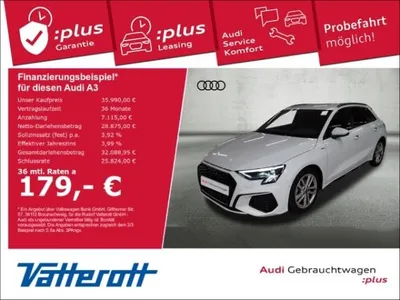 Audi Audi A3 Sportback 35 TDI S line AHK Navi Kamera im Auto Abo von LeasingMarkt.de