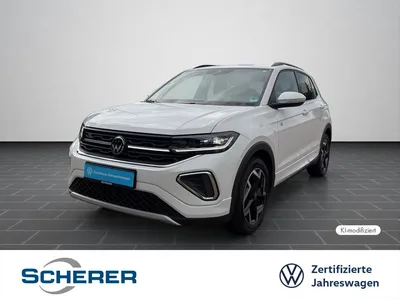 VW Volkswagen T-Cross R-LINE 1.5 TSI DSG IQ.LIGHT NAVI AHK REA im Leasing von Null-Leasing