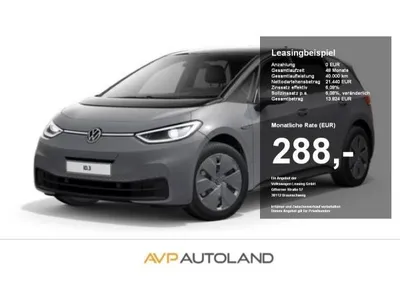 VW Volkswagen ID.3 Pro Performance Tech | NAVI | LED | PANO | im Auto Abo von LeasingMarkt.de