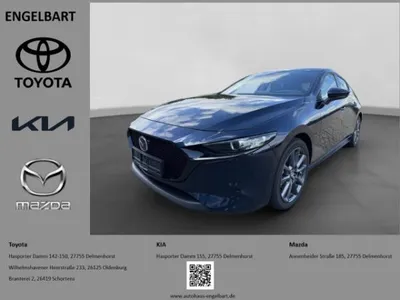 Mazda Mazda 3 Centre-Line 2 HUD Navi LED ACC Apple CarPlay Android Auto Mehrzonenklima Musikstreaming im Auto Abo von LeasingMarkt.de