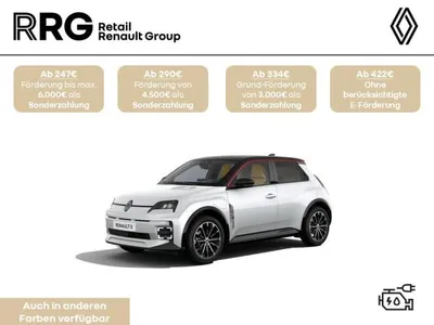 Renault Renault R5 R5 E-Tech Iconic Five 150 Comfort Range 100% im Auto Abo von LeasingTime
