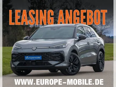 VW Volkswagen T-Roc R-Line 1.5 eTSI OPF DSG 150 (UVP 50.235€/SOFORT)BLACK/MATRIX/IQ-Light/360/EASYOPEN/PANO/AHK/UVM. im Leasing von LeasingMarkt.de