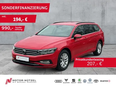 VW Volkswagen Passat Variant 2.0 TDI DSG BUSINESS LED+NAVI+AHK im Leasing von Null-Leasing