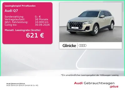 Audi Audi Q7 55 TFSI quattro tiptronic S-Line Matrix Standheizung Leder Head up ACC Panorama im Leasing von LeasingMarkt.de