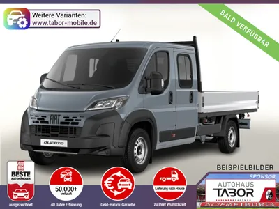 Fiat Fiat Ducato Pritsche DoKa 35 AT L4 7S AHK TechP Temp im Leasing von 9drive