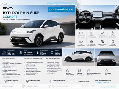 BYD BYD DOLPHIN SURF COMFORT im Leasing von LeasingMarkt.de