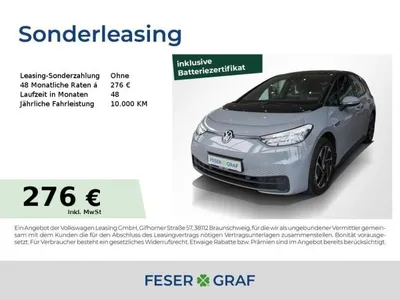 VW Volkswagen ID.3 Pro Alu 18 Carplay DAB+ LED Navi PDC im Leasing von LeasingMarkt.de