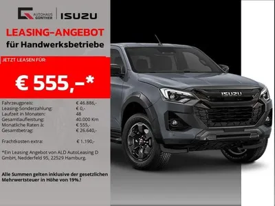 Isuzu Isuzu D-MAX D-Max V-CROSS Doka Automatik 4WD Winter/Leder/Carplay im Auto Abo von LeasingMarkt.de