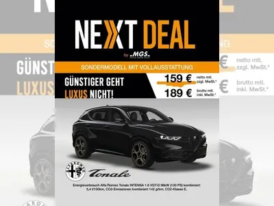 Alfa Romeo Alfa Romeo Tonale INTENSA #DIESEL #GEWERBE #VOLLAUSTATTUNG im Auto Abo von LeasingMarkt.de
