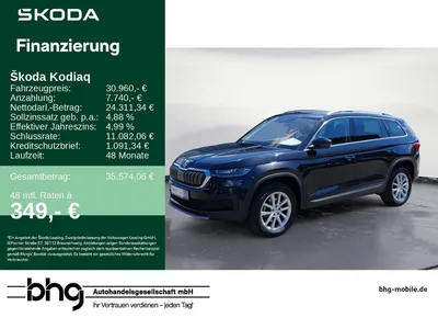 Skoda Skoda KODIAQ Style 2.0l TDI 4x4 DSG im Leasing von Null-Leasing
