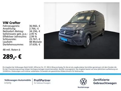 VW Volkswagen Crafter 35 MR HD *RFK*PDC*vorb.AHK*SHZ*DAB+ im Auto Abo von LeasingMarkt.de