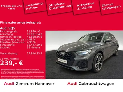 Audi Audi SQ5 TDI Matrix Kamera AHK B&O im Auto Abo von Null-Leasing