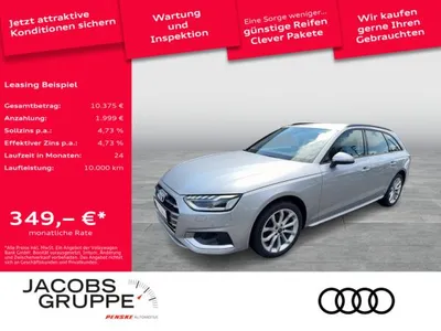 Audi Audi A4 Avant 35TDI advanced Leder/ACC/LED/Kam/Navi+/18Zoll im Leasing von LeasingMarkt.de