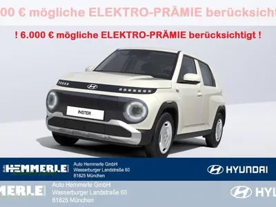Hyundai Hyundai INSTER 42 kWh Select mit 6000,- € mögl. E-Auto-Förderung eingerechnet! Bitte Anzeigentext lesen! im Leasing von LeasingTime
