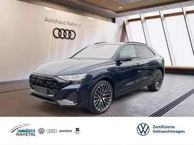 Audi Audi Q8 SUV 50TDI S-LINE UPE 126500€ HD-MATRIX LASER STANDHZG B&O ASSISTP TOUR&STADT HUD ALLRADLENK. AHK PAN im Auto Abo von LeasingMarkt.de